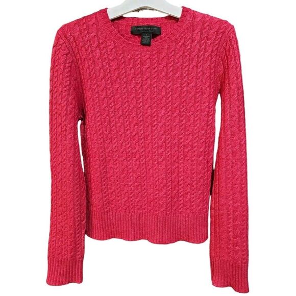 Express Sweaters - Express Womens Angora Cashmere Wool Blend Sweater Size Small Red